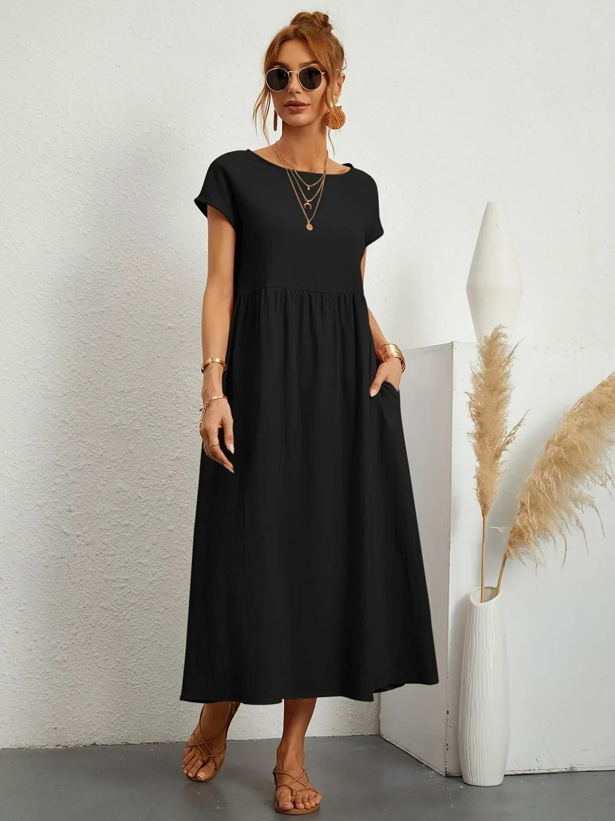 Darcy | Tummy-Covering Comfort Dress