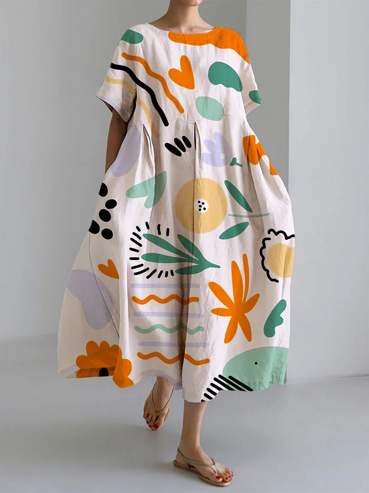 Milena | Lightweight Colorful Dress