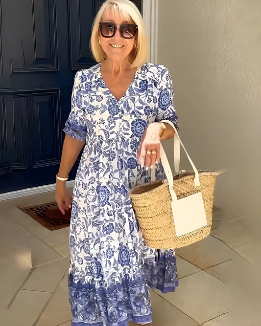 Evelyne | Elegant Flower Dress