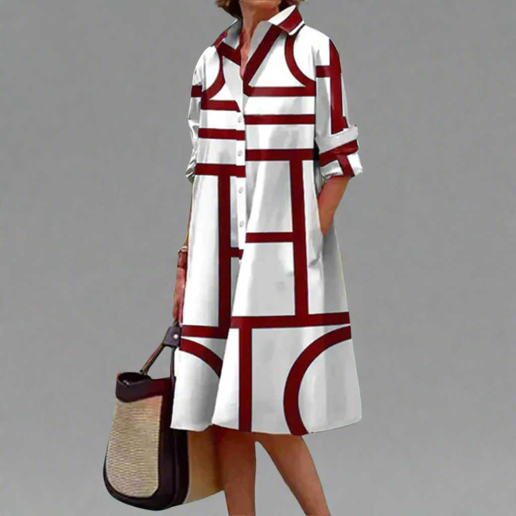 Roswitha | Elegant Premium Midi Dress