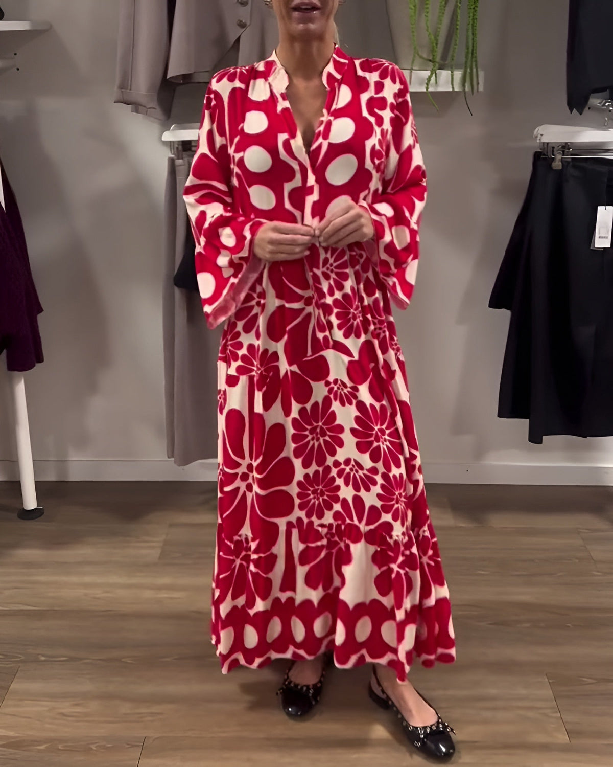 Marielle | Elegant Printed Maxi Dress