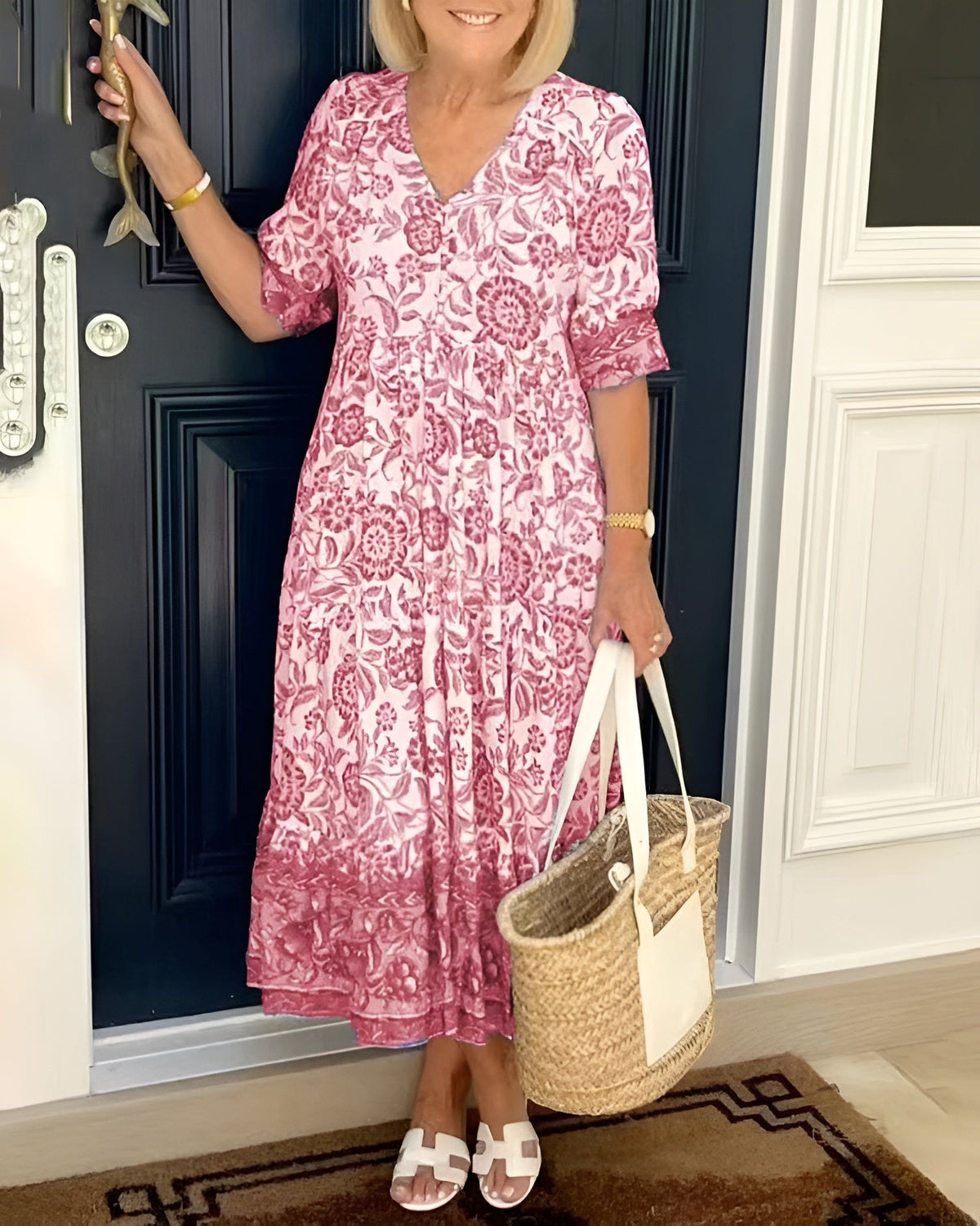 Evelyne | Elegant Flower Dress