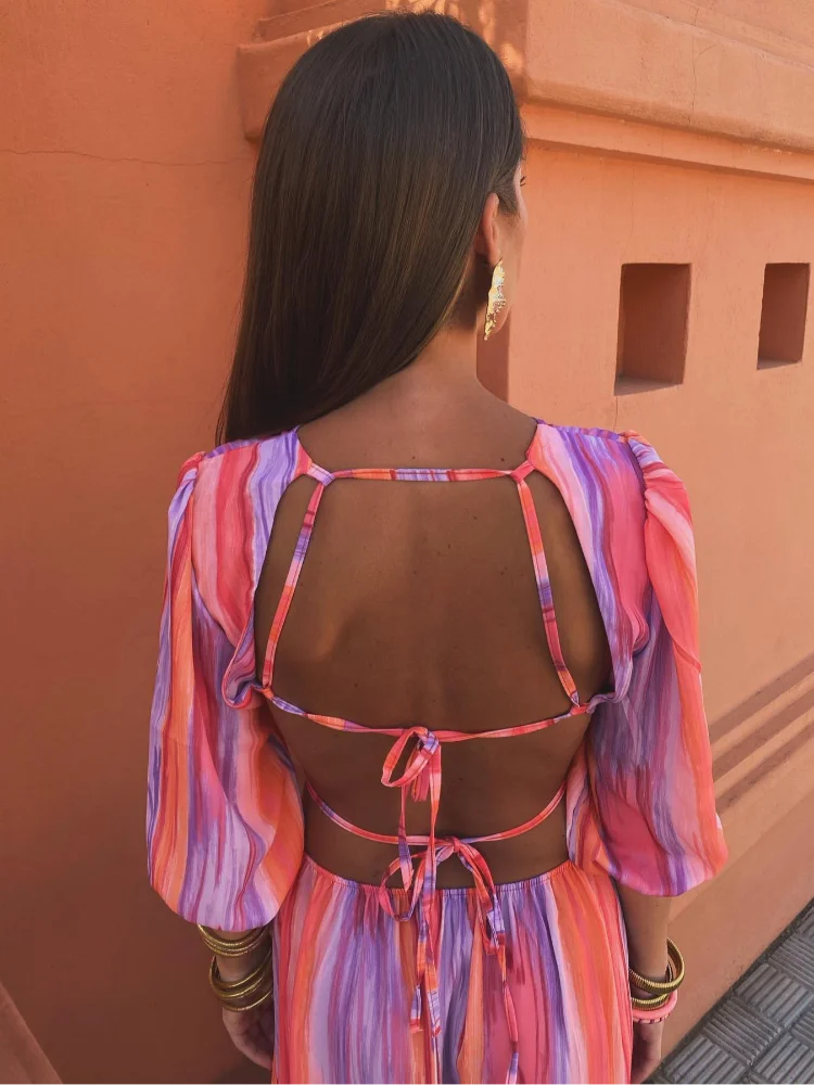 Sola | Backless Dress