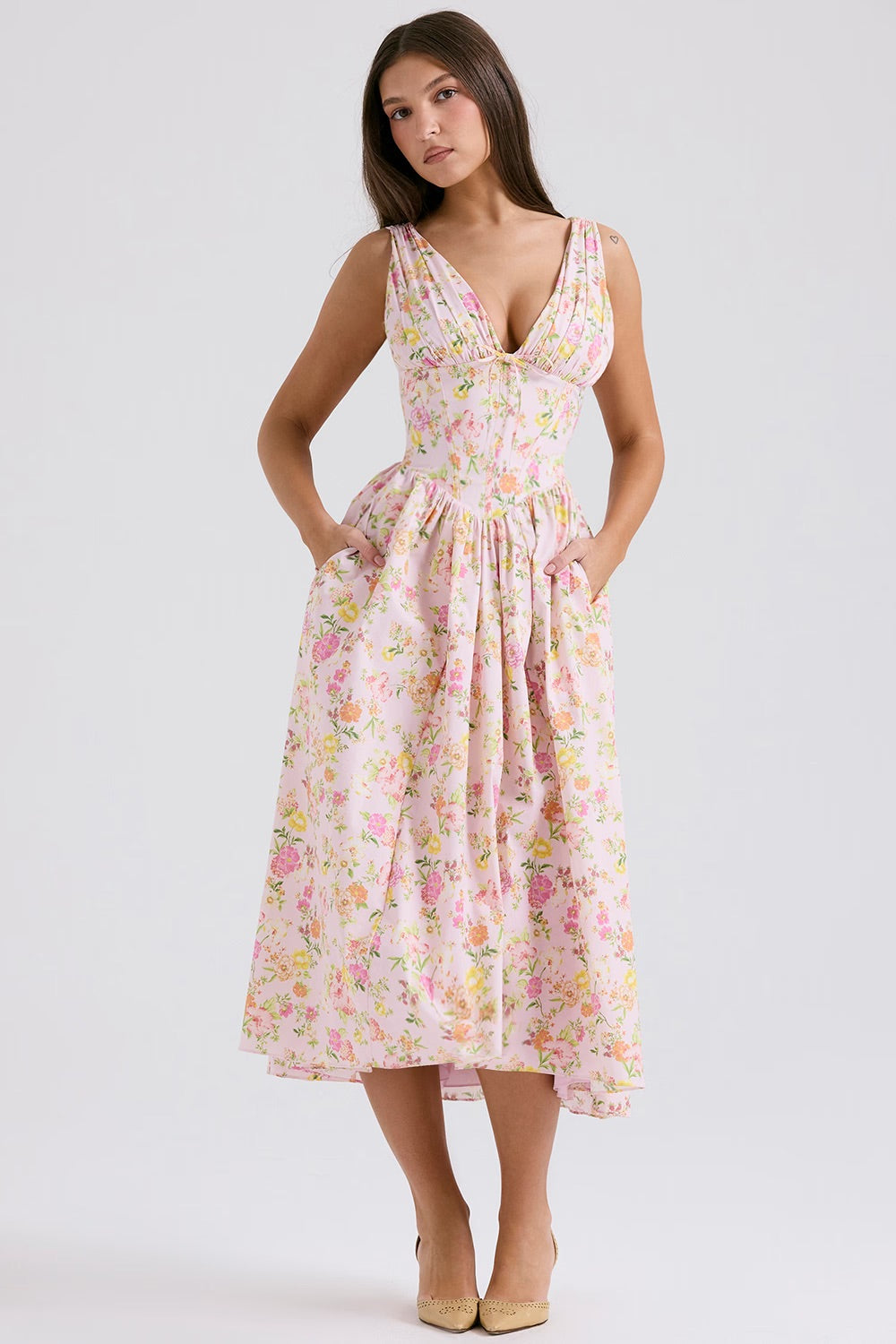 Sarah | Summer Midi Dress