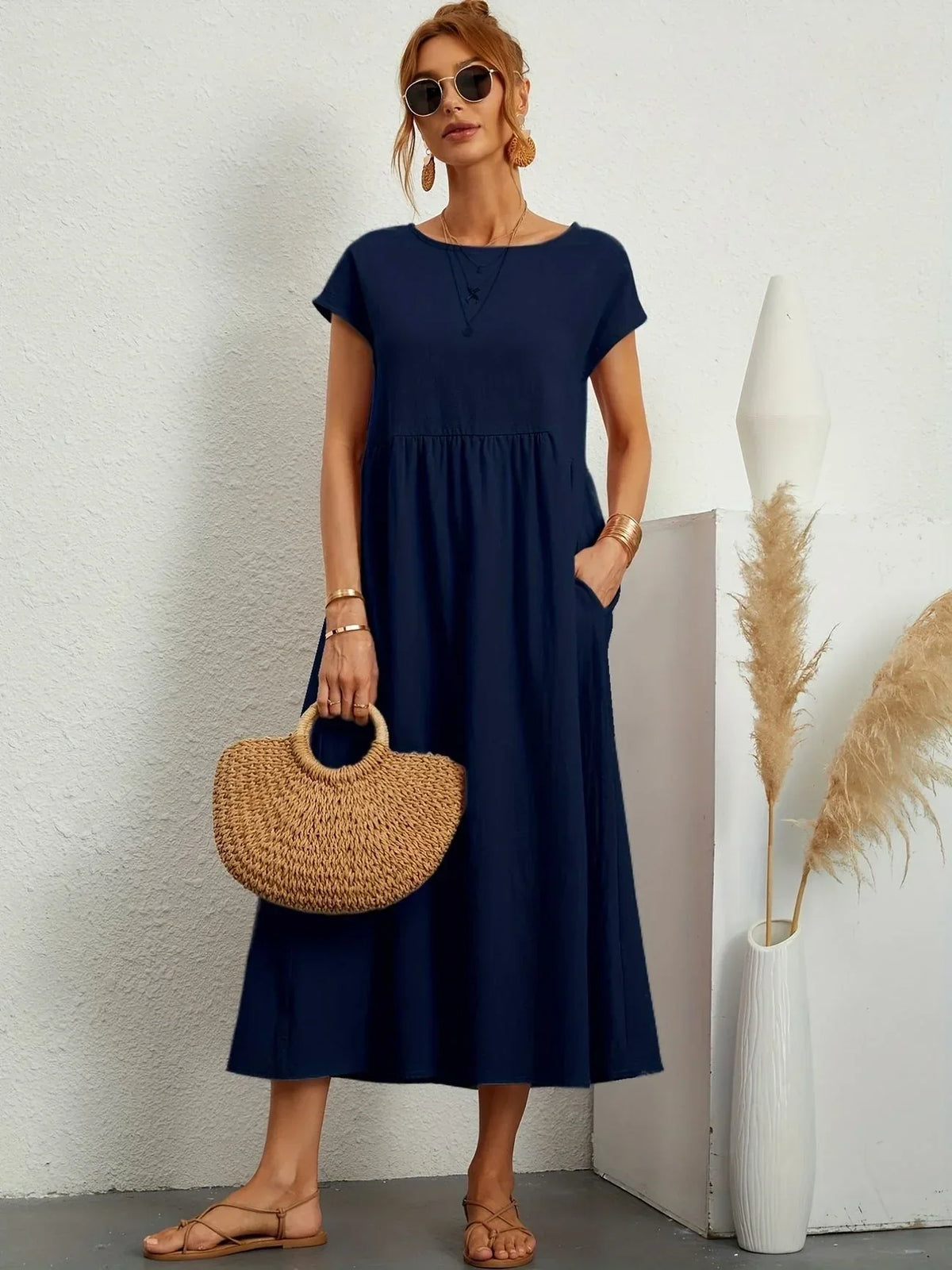Darcy | Tummy-Covering Comfort Dress