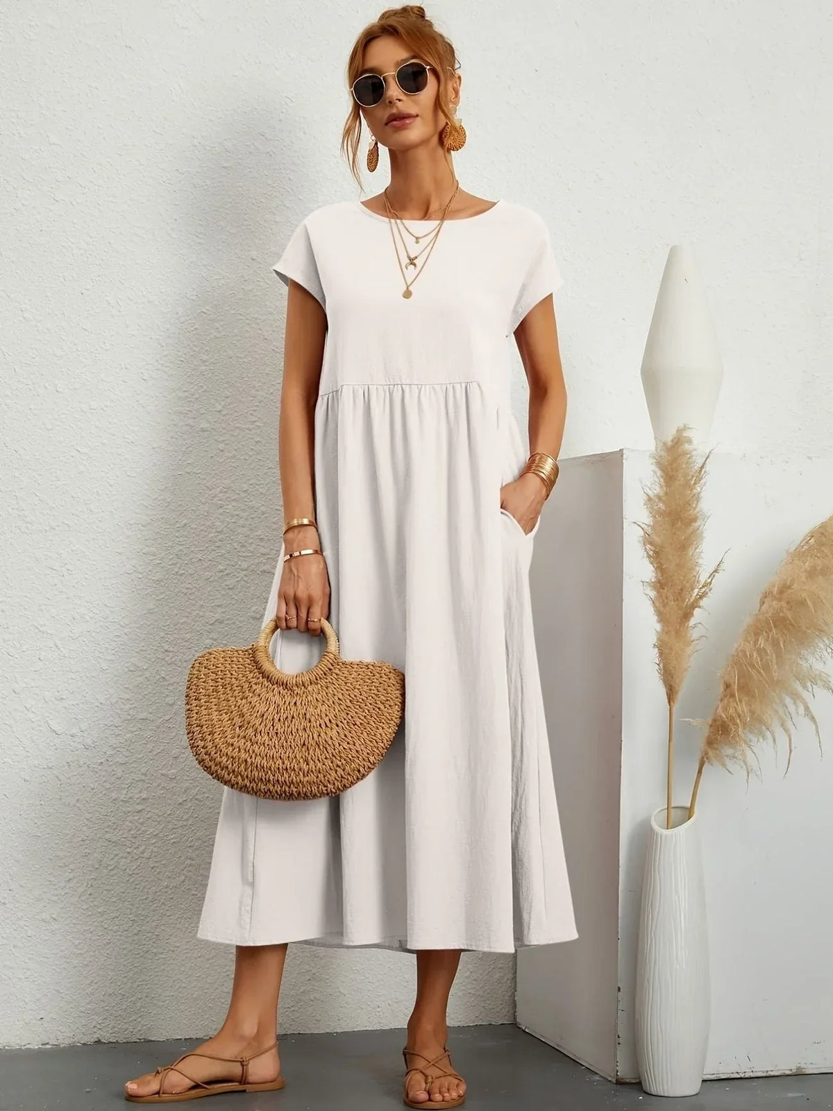 Darcy | Tummy-Covering Comfort Dress
