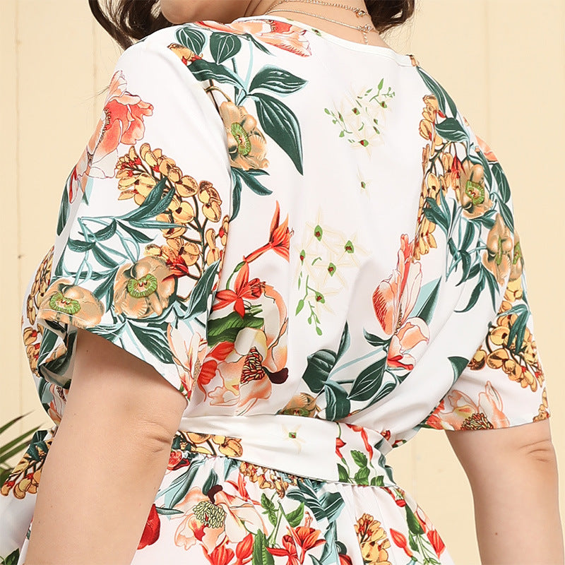 Mia | Tummy-Flattering Floral Maxi Dress