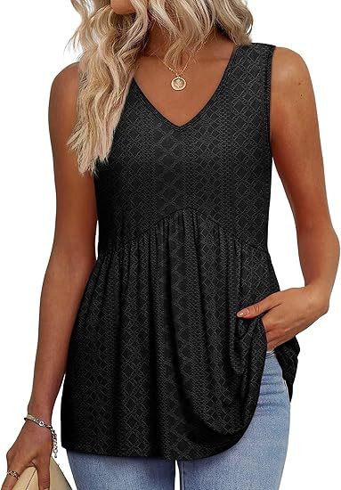 Elenor | Effortless Flowy Sleeveless Tank Top