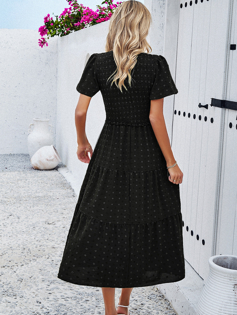 Lola | Flattering Polka Dot Dress