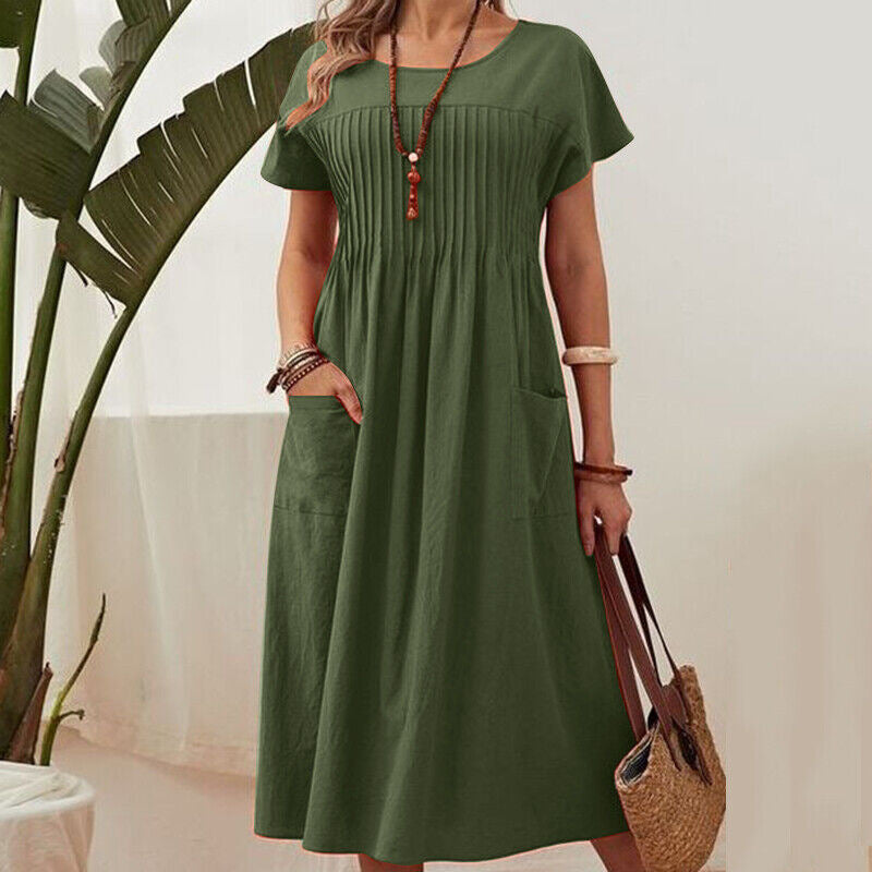 Judith | Loose Tummy Covering Dress