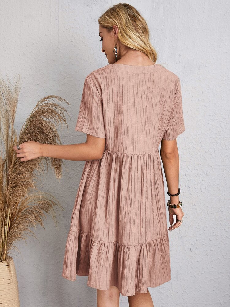 Iris | Effortless & Comfortable Tummy-Flattering Dress