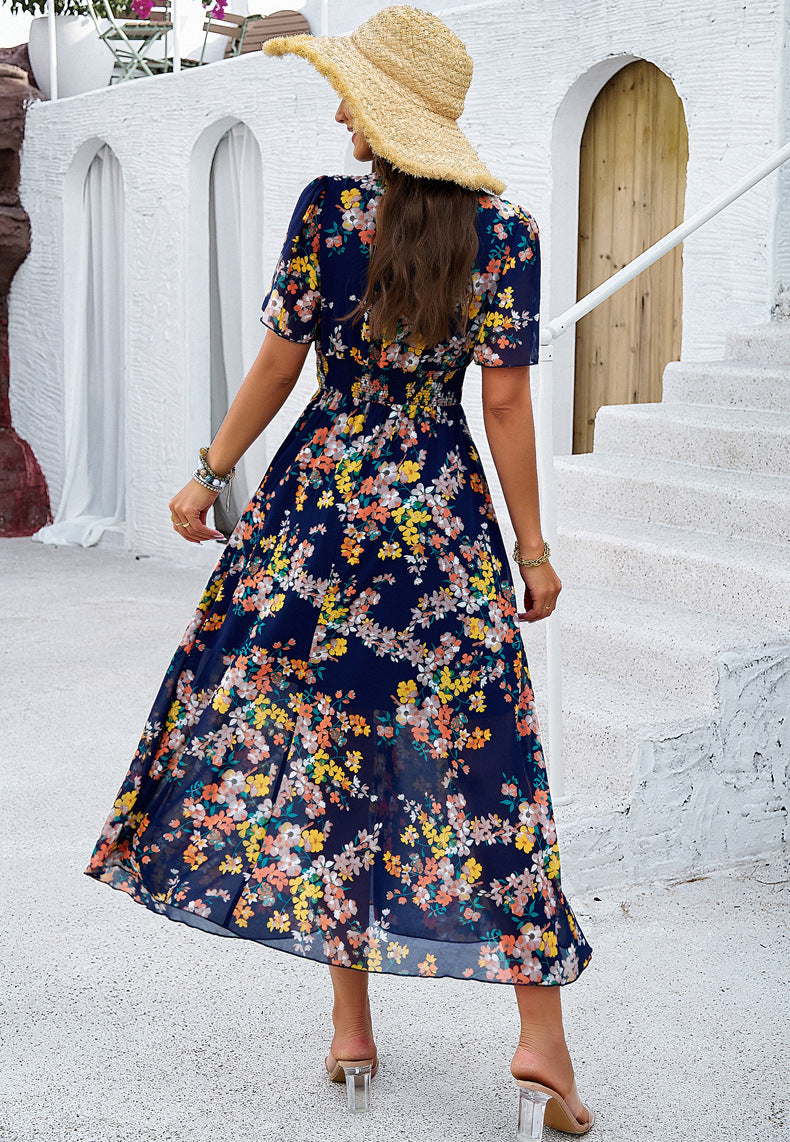 Myla | Floral Tummy-Covering Flattering Dress